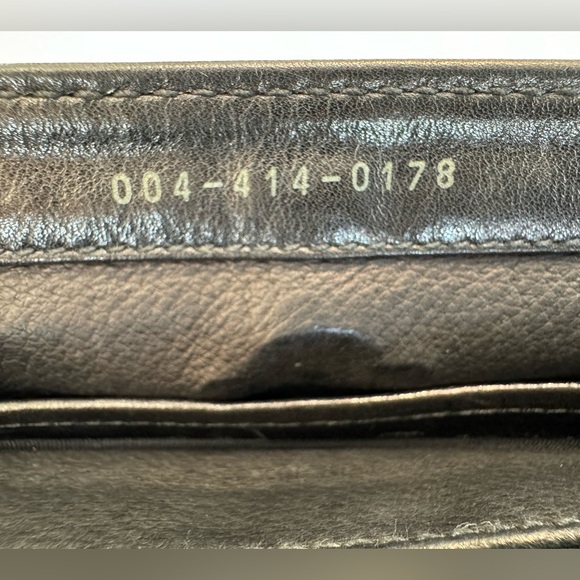 GUCCI Authentic Vintage Black Leather Clutch, Crossbody, Shoulder Bag. - Picture 8 of 13